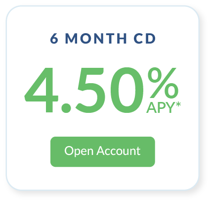 4.80% 6 Month CD